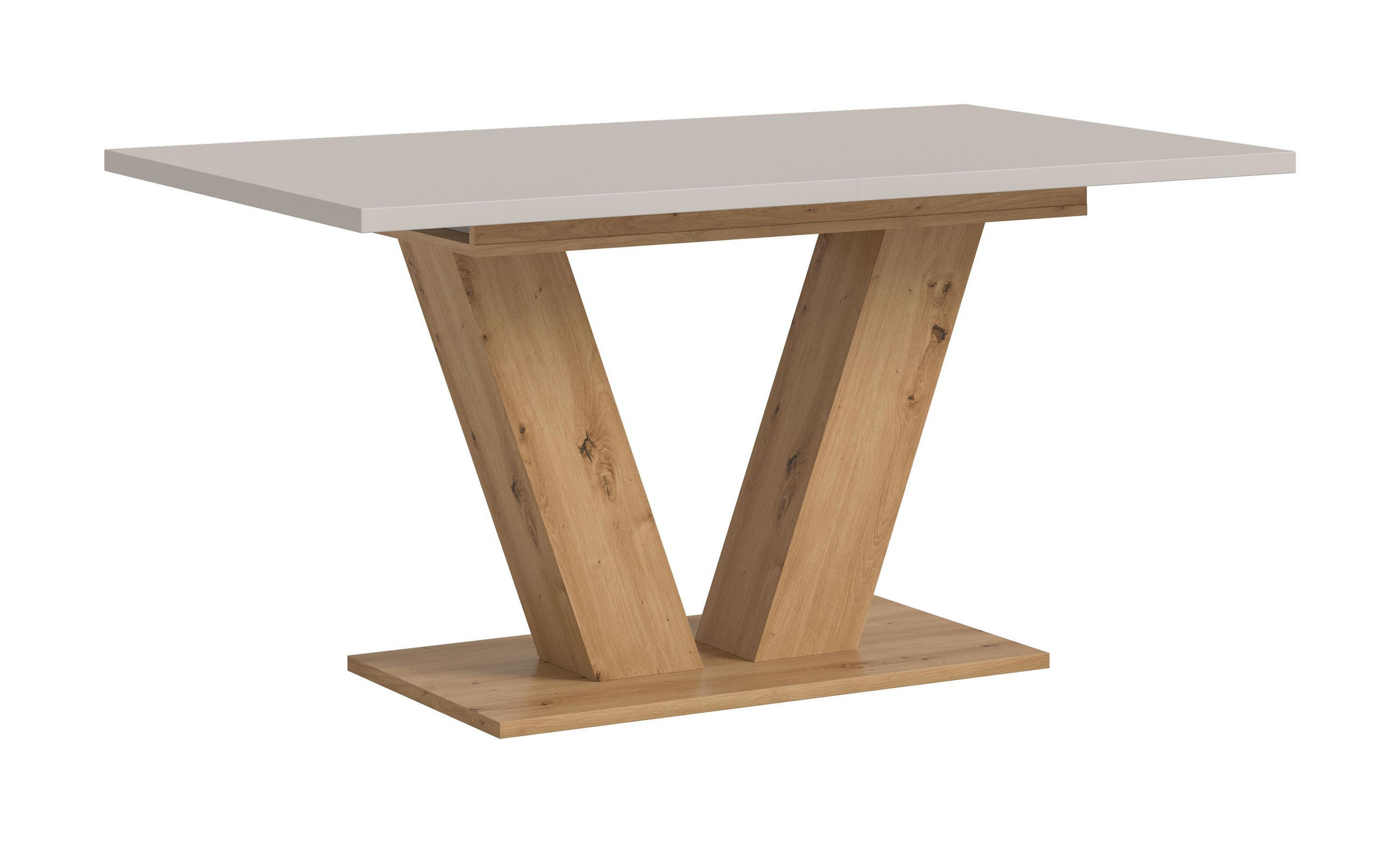 ESSTISCH Velo (B/H/T: ca. 150/76/90 cm) in Artisan Eiche Nachbildung/Kaschmir - Eiche Artisan, Holzwerkstoff (90/150/76cm)