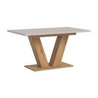 ESSTISCH Velo (B/H/T: ca. 150/76/90 cm) in Artisan Eiche Nachbildung/Kaschmir - Eiche Artisan, Holzwerkstoff (90/150/76cm)