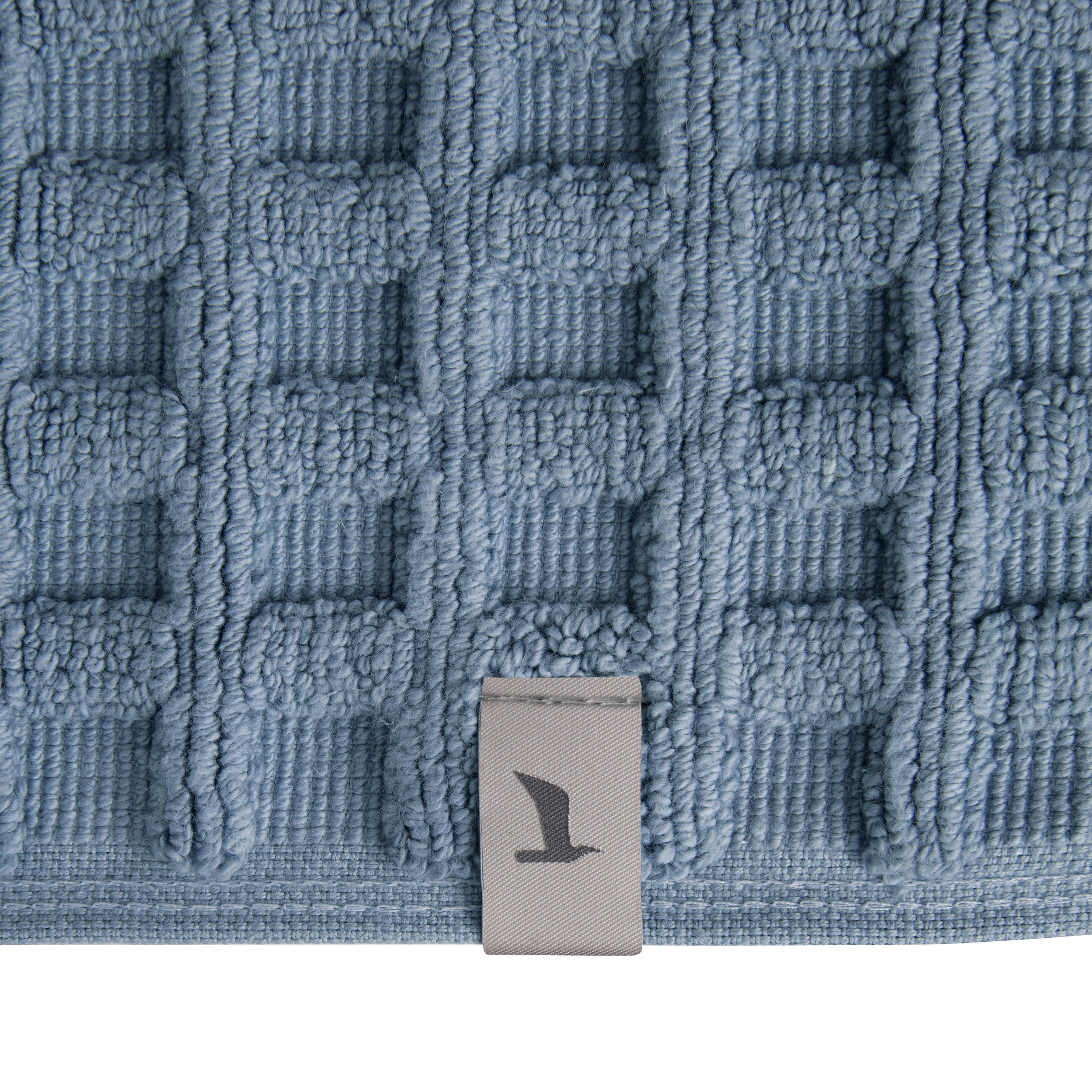 BADTEPPICH PIQUÉE 60X100 CM - Blau, Textil (60/100cm) - MÖVE