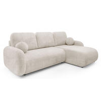ECKSOFA Beige KOMA Mit Schlaffunktion - Beige, Textil (228/147cm) - Sepro Meble