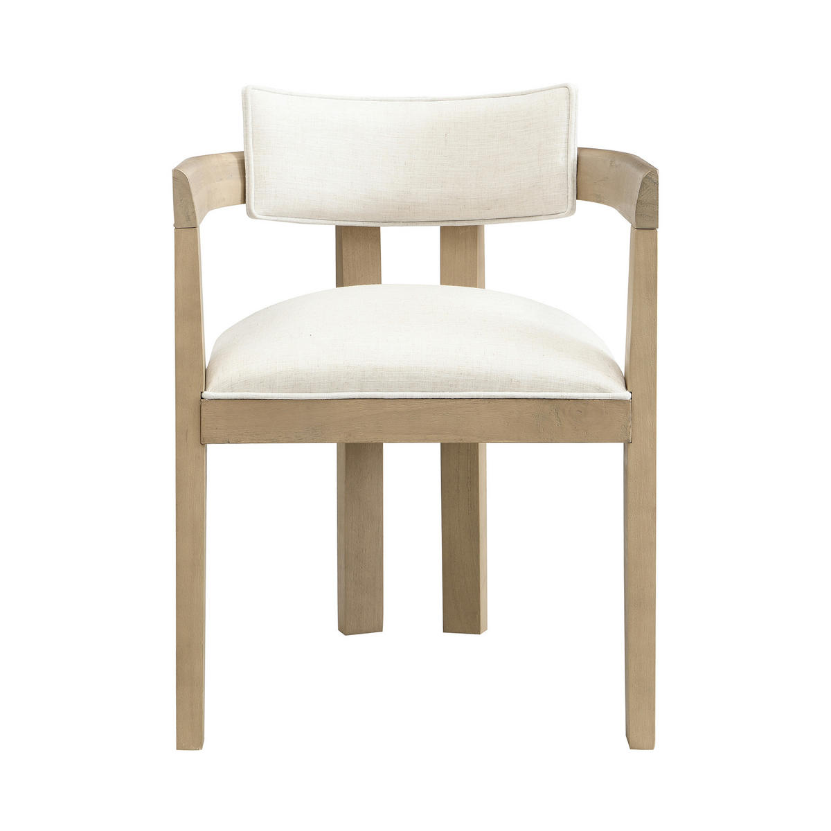 ESSZIMMERSTÜHLE 2er Holz Leinen modern Naturfarbe - Naturfarben, Naturmaterialien (60.5/78.5/57.5cm) - FLIEKS
