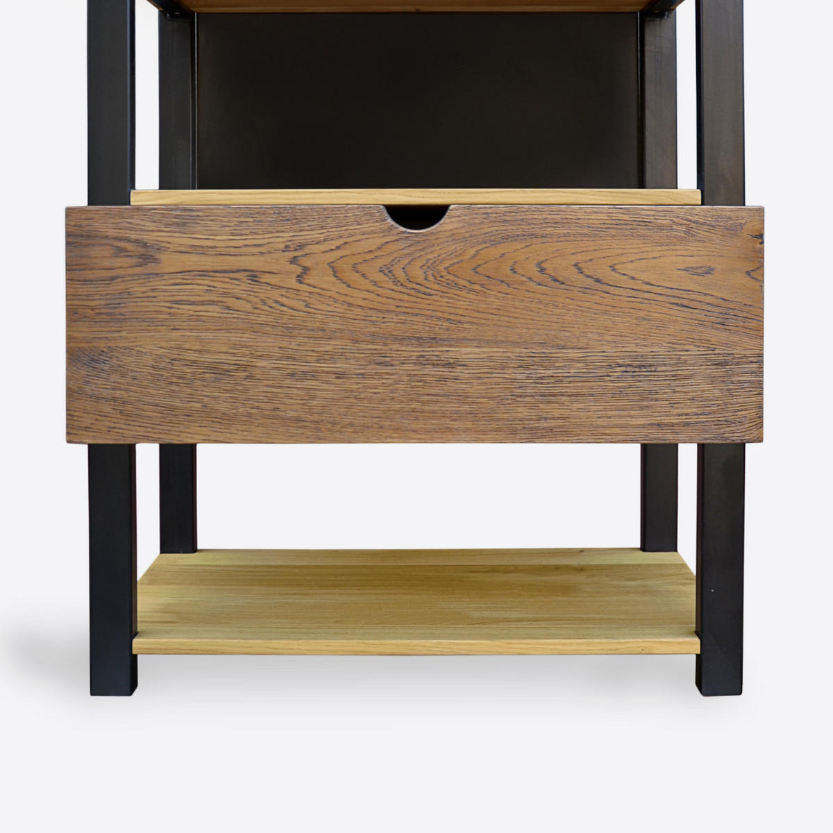 REGAL für Bücher für das Büro oder das Wohnzimmer - Eichefarben, Holz (75/190/40cm) - Rawood Furniture