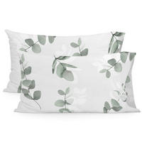 KISSENBEZUG corymbia 50x75 cm (x2) mehrfarbig - Multicolor, Textil (50/75cm) - Happy Friday