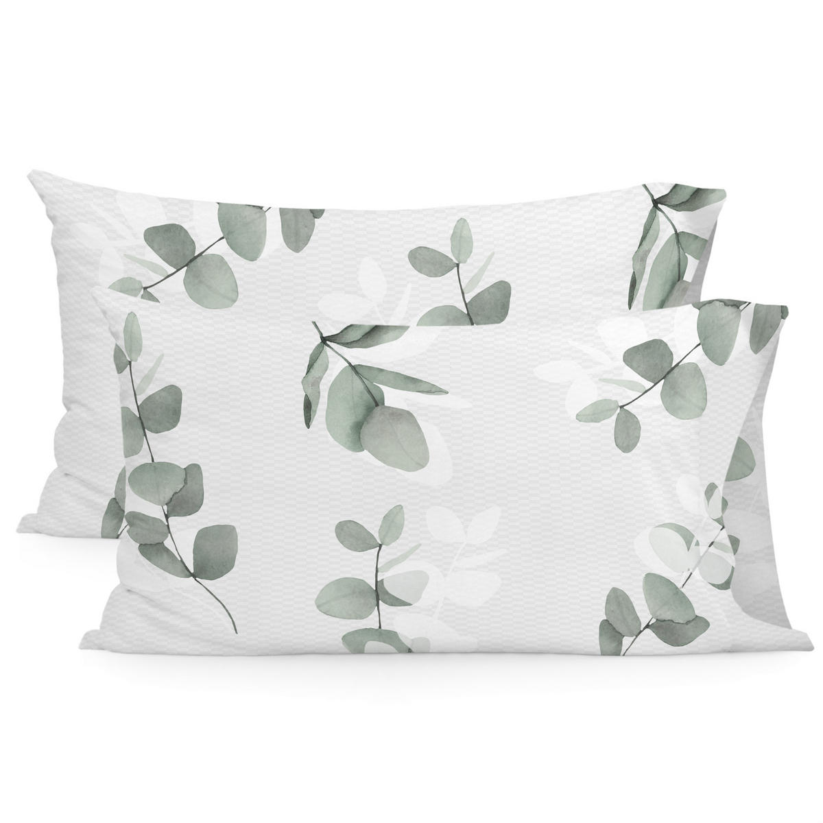 KISSENBEZUG corymbia 50x75 cm (x2) mehrfarbig - Multicolor, Textil (50/75cm) - Happy Friday