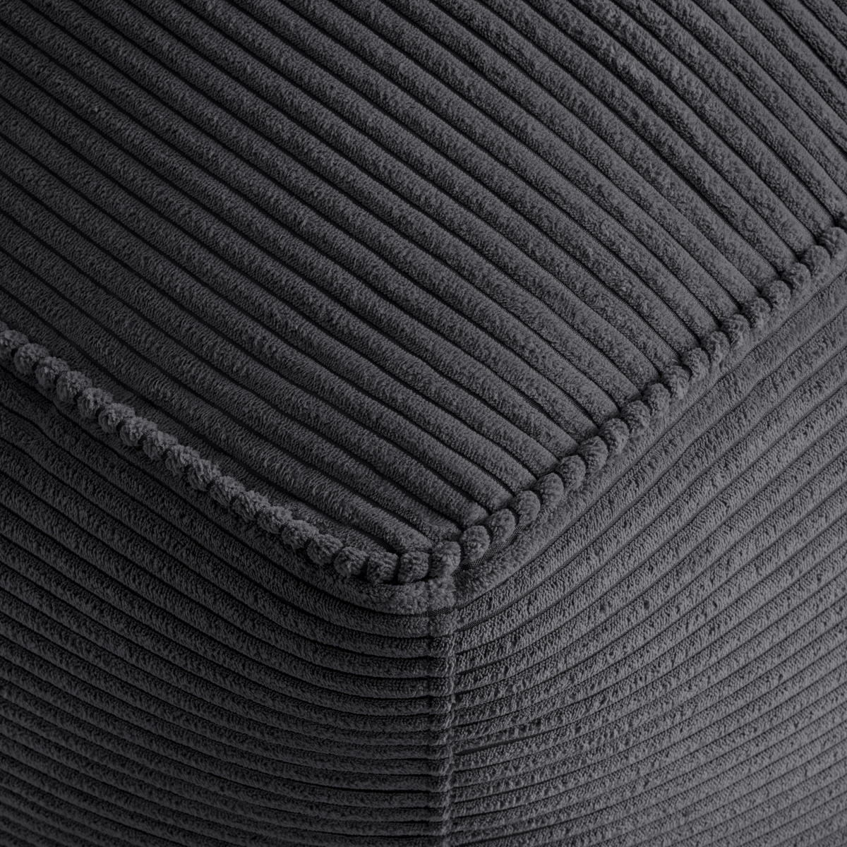 SITZSACK Caroline Anthrazit - Anthrazit, Textil (75/84/88cm) - Mömax