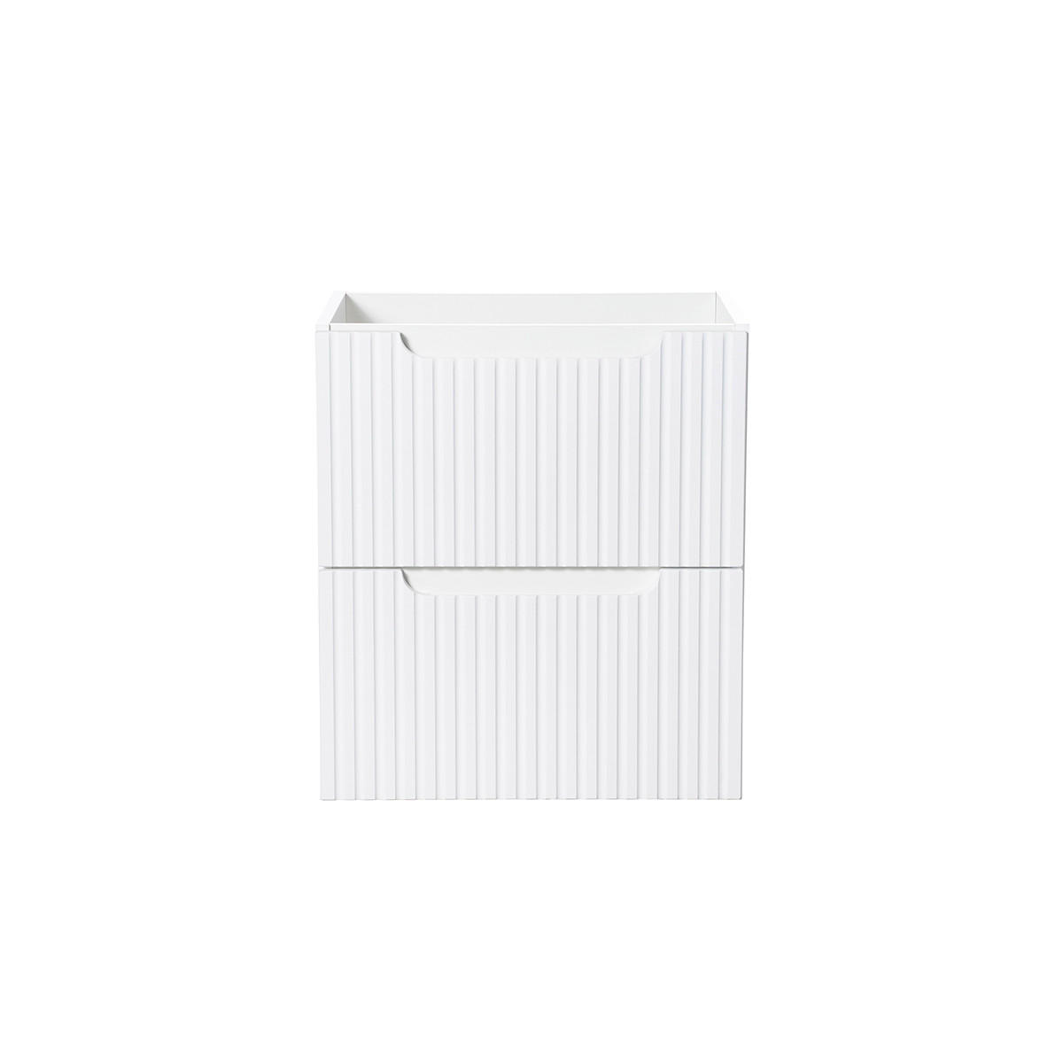 WASCHTISCHUNTERSCHRANK 50cm Riva Weiß - Weiß, Holzwerkstoff (50/57/40cm) - Petits-meubles