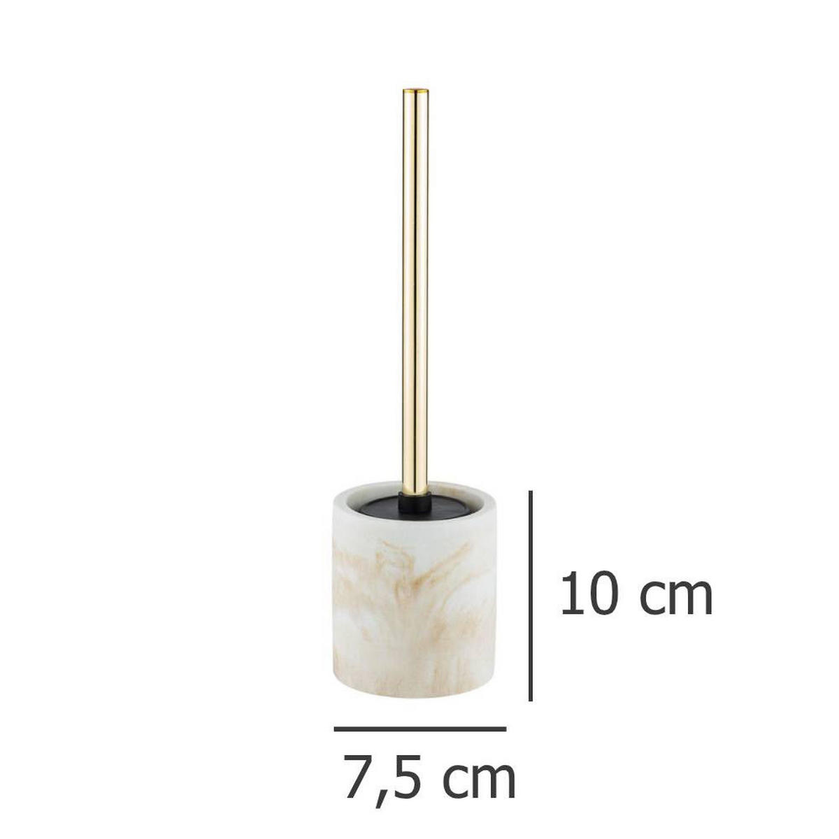 TOILETTENBÜRSTE Odos 7,5/7,5/10 cm - Weiß, Kunststoff (7.5/10/7.5cm) - Wenko