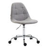 BÜROSTUHL Rhein, Stoff Grau - Grau, Textil/Metall (47/89/56cm) - TPFLiving