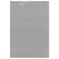 TEPPICH Niederflor Uni COLFOSCO Polypropylen Beige 133 x 133 cm - Grau, Textil (133/133cm) - KADIMA DESIGN