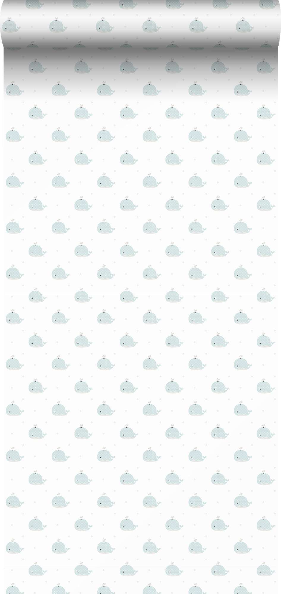 TAPETE Walen 53 cm x 10 m - Grün, Papier (53/0.1cm) - Sanders & Sanders