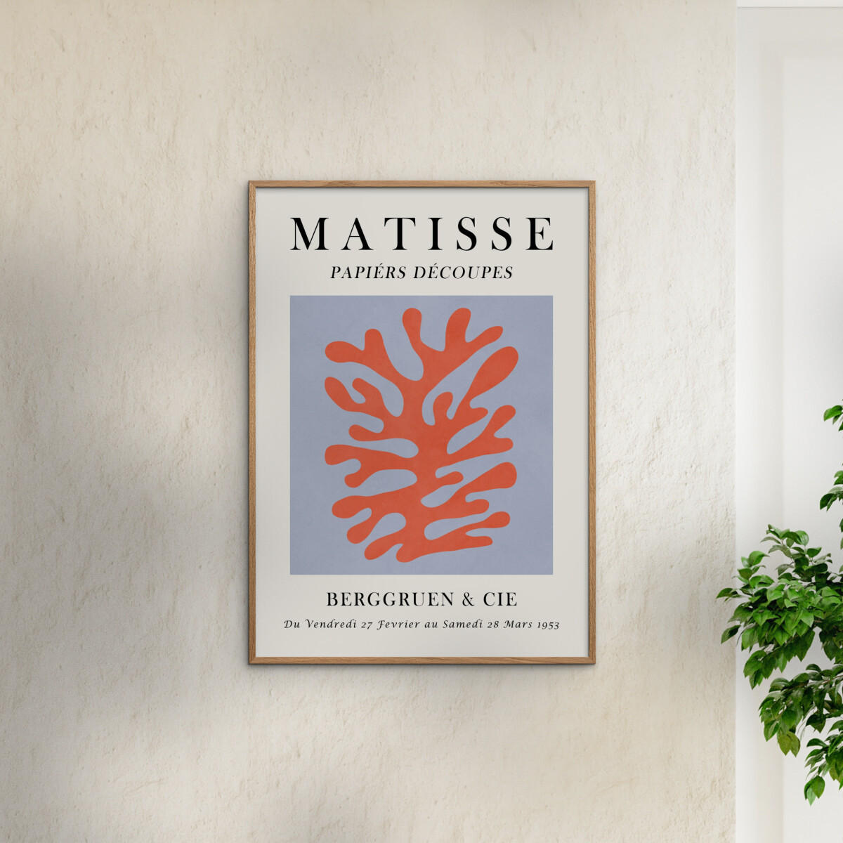 POSTER Vitor Costa - Matisse floral Poster 8 - Multicolor, Papier (70/100/0.1cm) - Poster&Frame