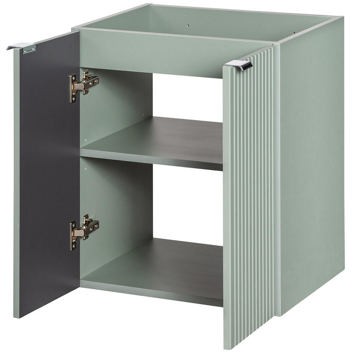 WASCHTISCH Newport-56 - Grün, Holzwerkstoff (60/71/40cm) - Lomado