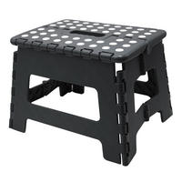 KLAPPHOCKER, 29x22x22 cm, 100% Kunststoff - Schwarz, Kunststoff (29/22/22cm) - Zollner
