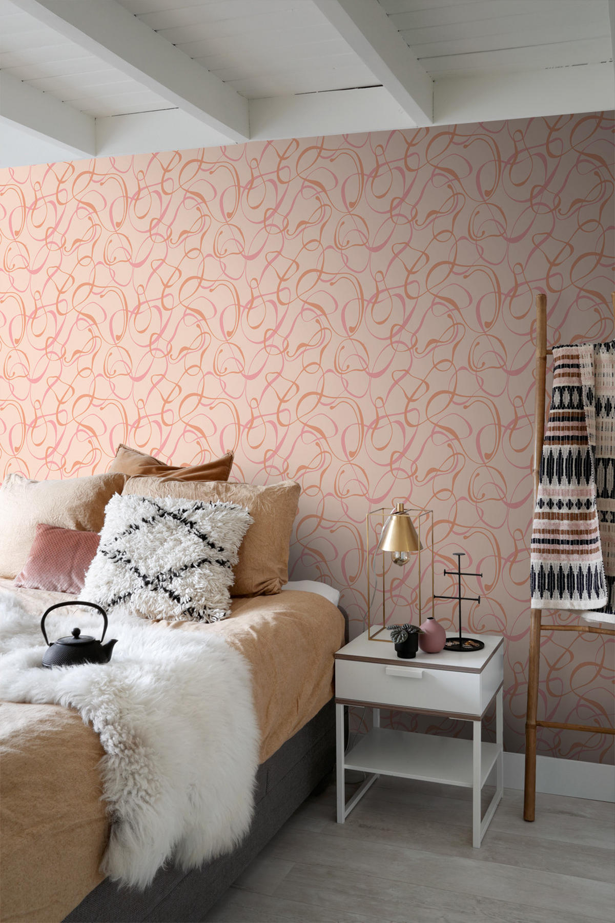 TAPETE figurative Motive 50 x 900 cm - Pink, Papier (50/900cm) - Sanders & Sanders