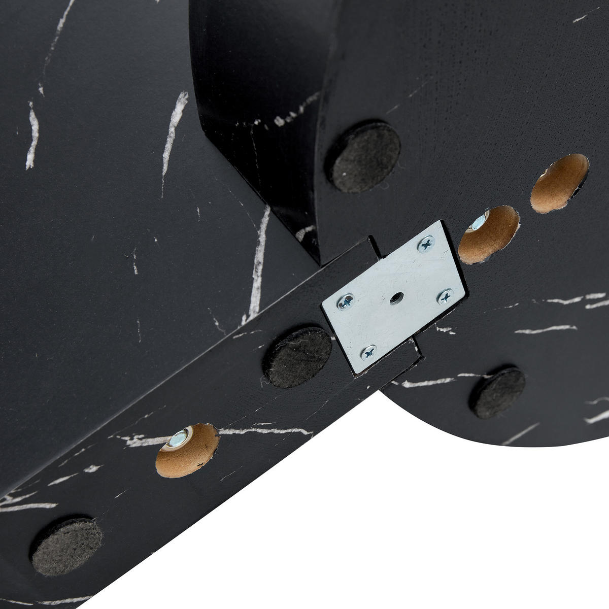 COUCHTISCH 89.9/69.9/43.2 transparent aus Holzwerkstoff und Glas mit mehrstufigen Ablageflächen - Transparent, Holzwerkstoff (89.9/69.9/43.2cm) - OKWISH