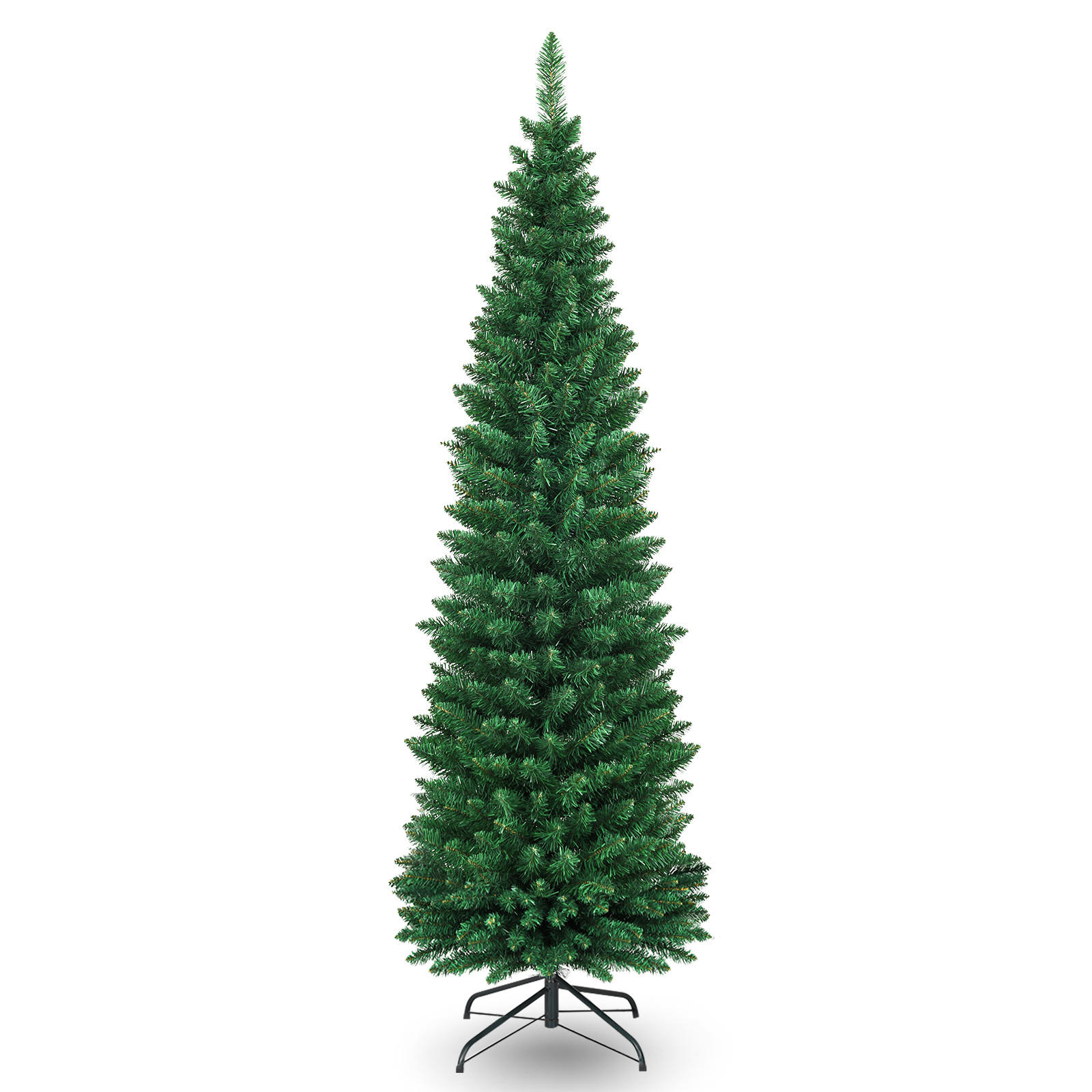 WEIHNACHTSBAUM Grün - Grün, Kunststoff (180cm) - COSTWAY