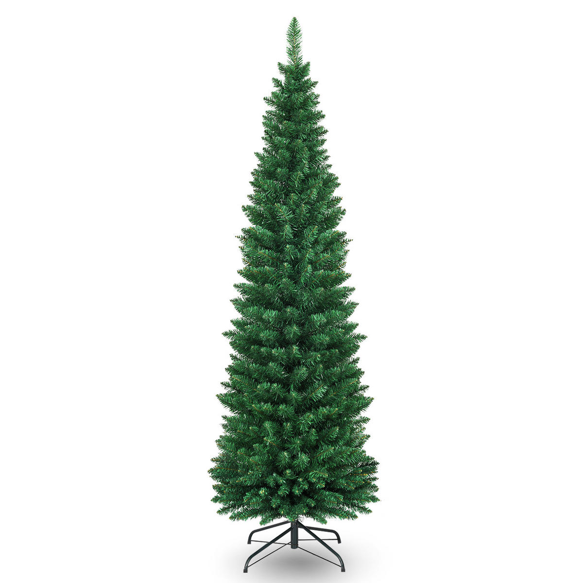 WEIHNACHTSBAUM Grün - Grün, Kunststoff (180cm) - COSTWAY