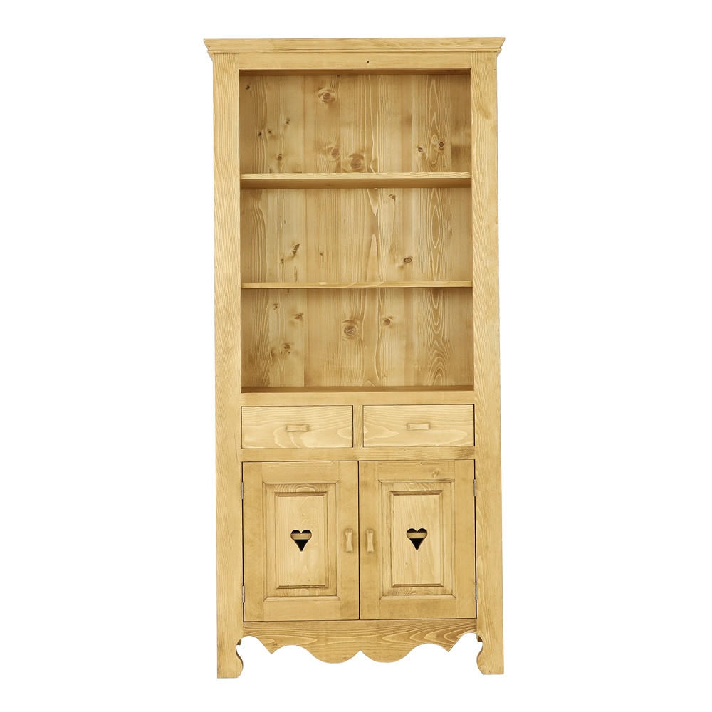 BÜCHERREGAL aus Massivholz MEXICANA - Honig, Holz (93/196/38cm) - Seart