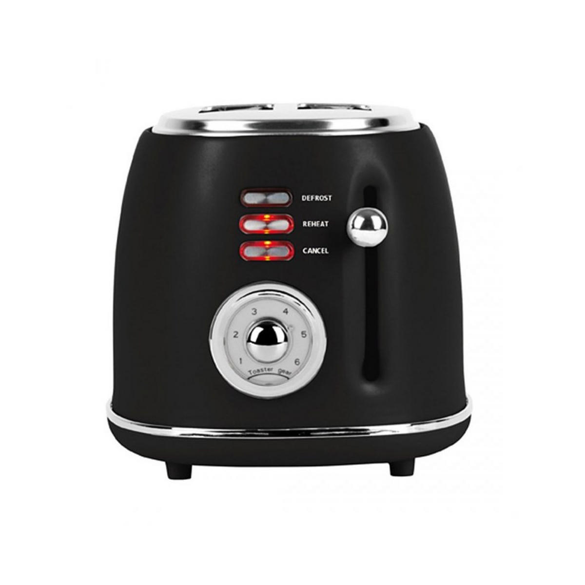 TOASTER Schwarz 30/15/20 cm BH9642 - Schwarz, Kunststoff (15/20/30cm) - Berlinger Haus