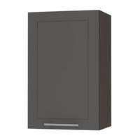 KÜCHENHÄNGESCHRANK Kvantum W2/45 Graphit Matt / Lava Matt 45 / 32,5 / 72cm - Dunkelgrau/Graphitfarben, Holz/Holzwerkstoff (45/72/32.5cm) - Feldmann-Wohnen
