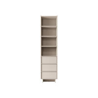 STANDREGAL Yasumi R50 - Kaschmir/Schwarz, Holzwerkstoff/Kunststoff (50/201/39cm) - MIRJAN24