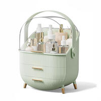 KOSMETIKORGANIZER Carpenter Ⅲ 26/16/38 cm - Hellgrün, Kunststoff (16/38/26cm) - Nettlife