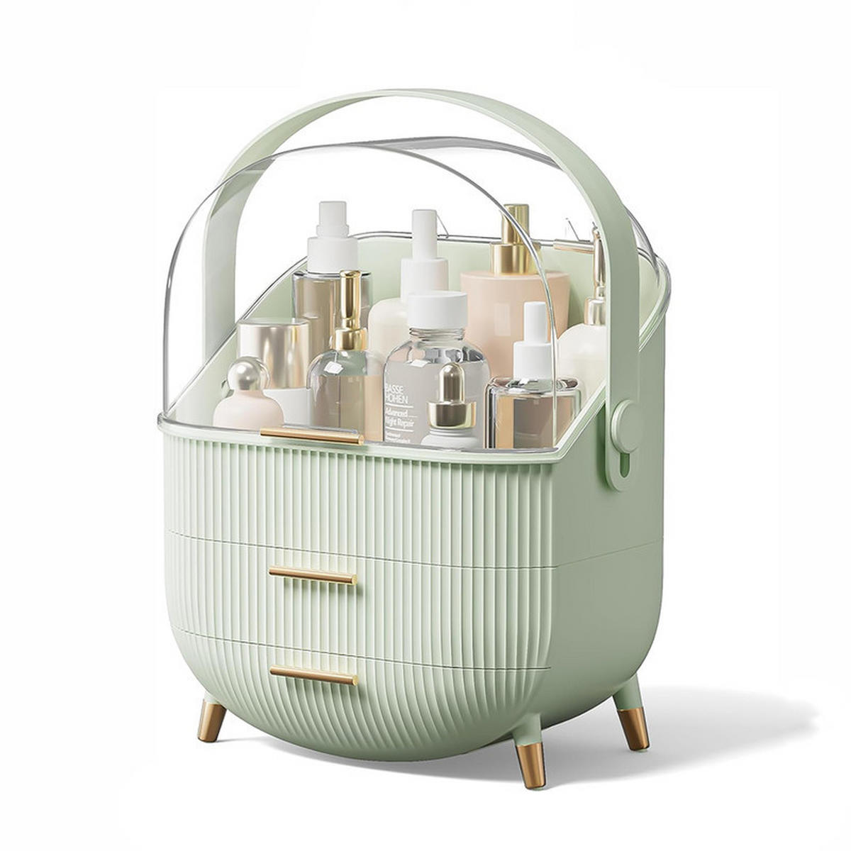 KOSMETIKORGANIZER Carpenter Ⅲ 26/16/38 cm - Hellgrün, Kunststoff (16/38/26cm) - Nettlife