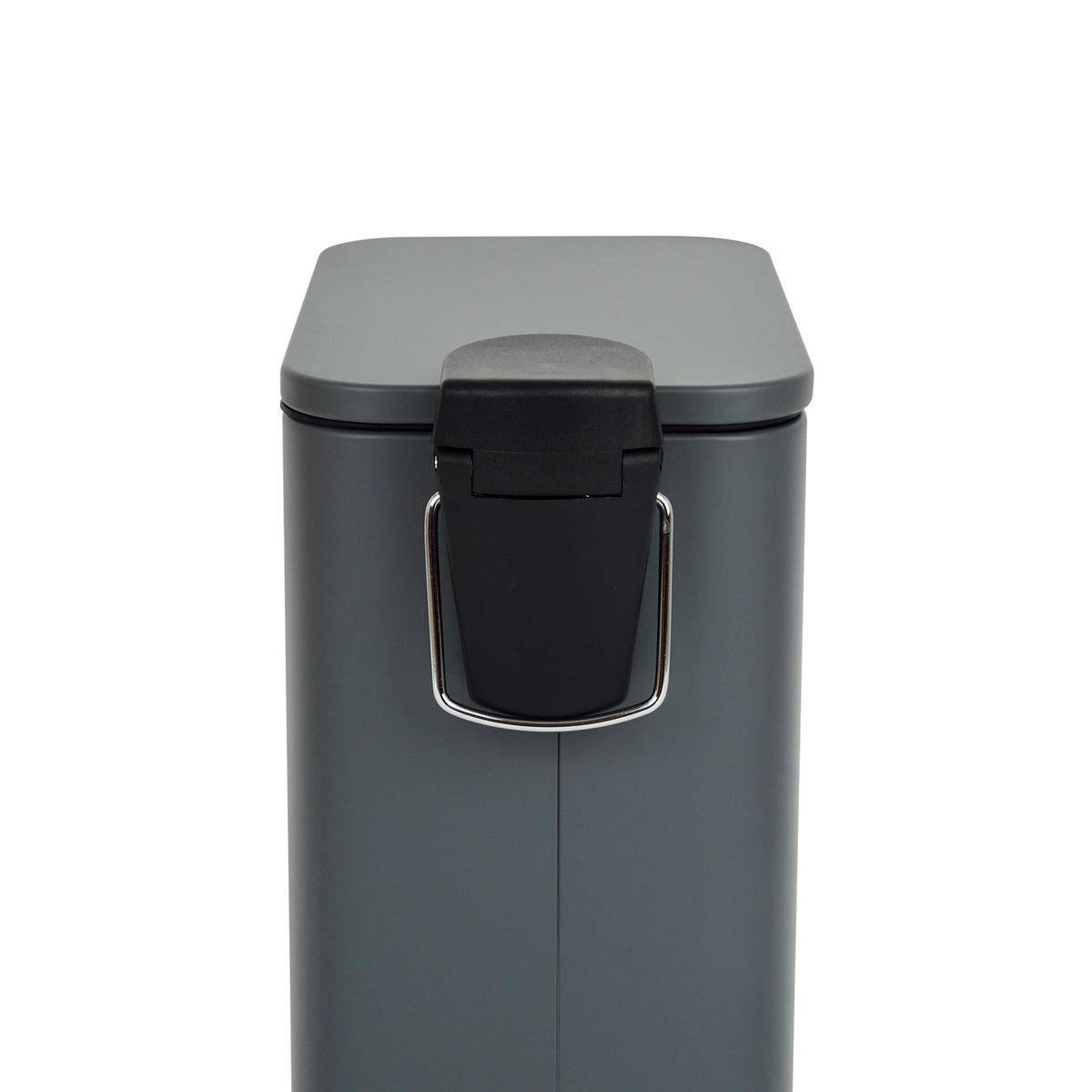 MÜLLEIMER ST5 5L Grau - Grau, Metall (14/28/29cm) - SVITA