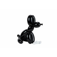 SKULPTUR Schwarz 30/28 cm - Schwarz, Stein (1.15/28/18cm) - KUNSTLOFT