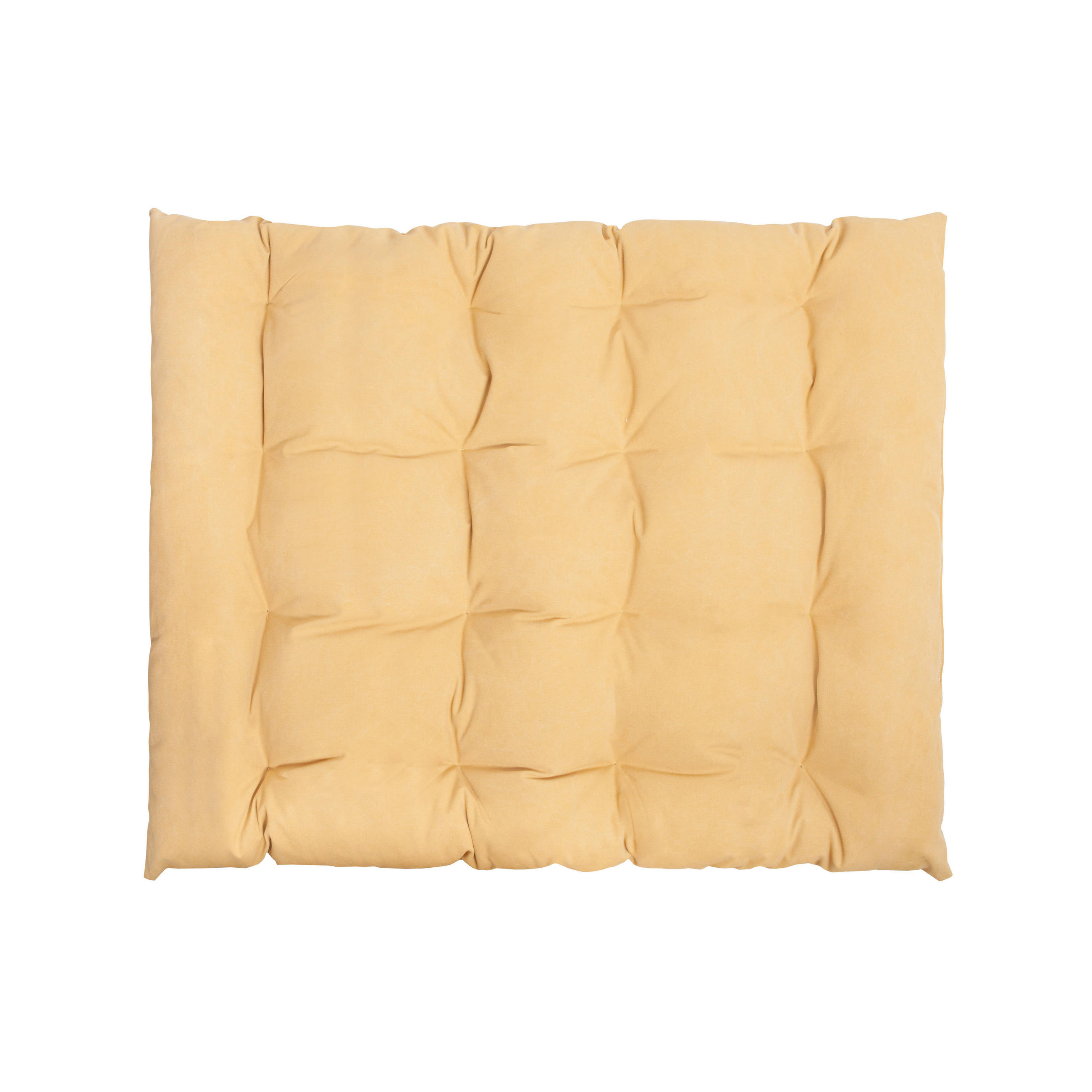 BODENKISSEN aus Baumwolle, gelb, 120/100 cm CIELO - Gelb, Textil (120/100/8cm) - RNT By Really Nice Things