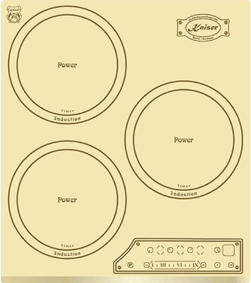 INDUKTIONSKOCHFELD - Beige, Keramik (45/4.4/51cm) - Kaiser Küchengeräte