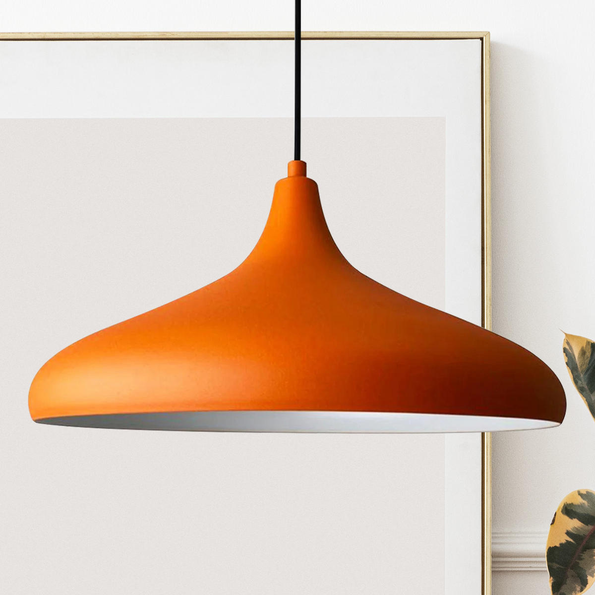 PENDELLEUCHTE Champion 35/20 - Orange, Metall (35/20cm) - Bamyum