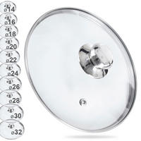 GLASDECKEL Universal transparent - Klar, Glas (26/26/5cm) - Orion 