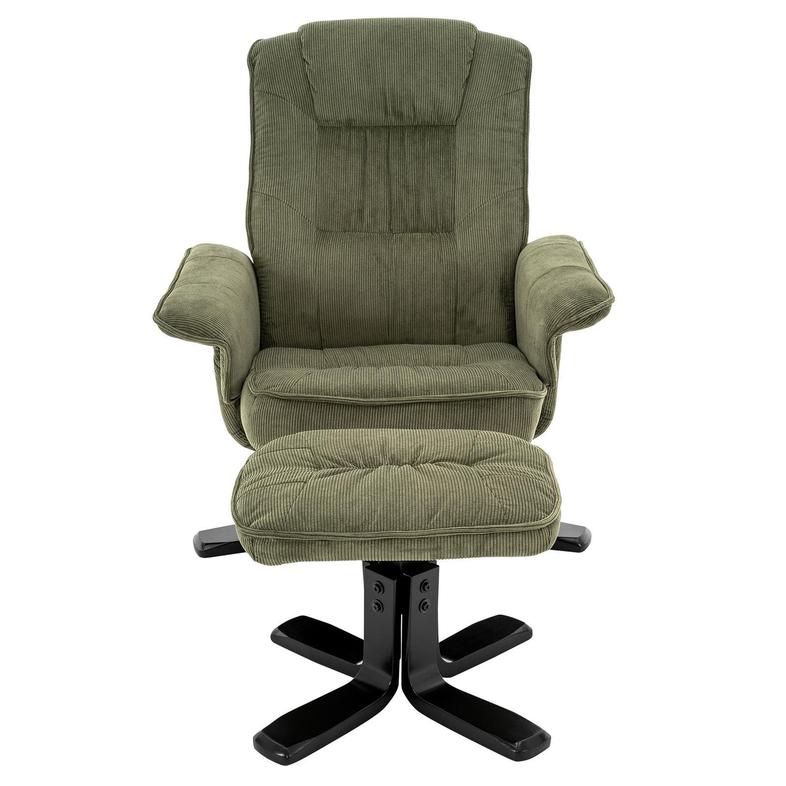 Thumbnail - Idimex Relaxsessel, Grün, Schwarz, Textil, Mode, 76x87x61 cm, Wohnzimmer, Sessel, Relaxsessel