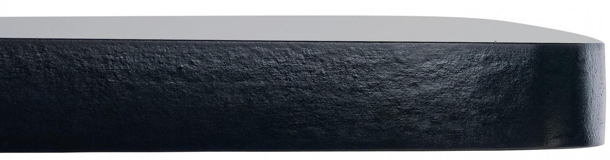 STEHTISCH eckig 60/60/108 cm Holz schwarz/schwarz - Schwarz, Holz/Metall (60/60/108cm) - CLP