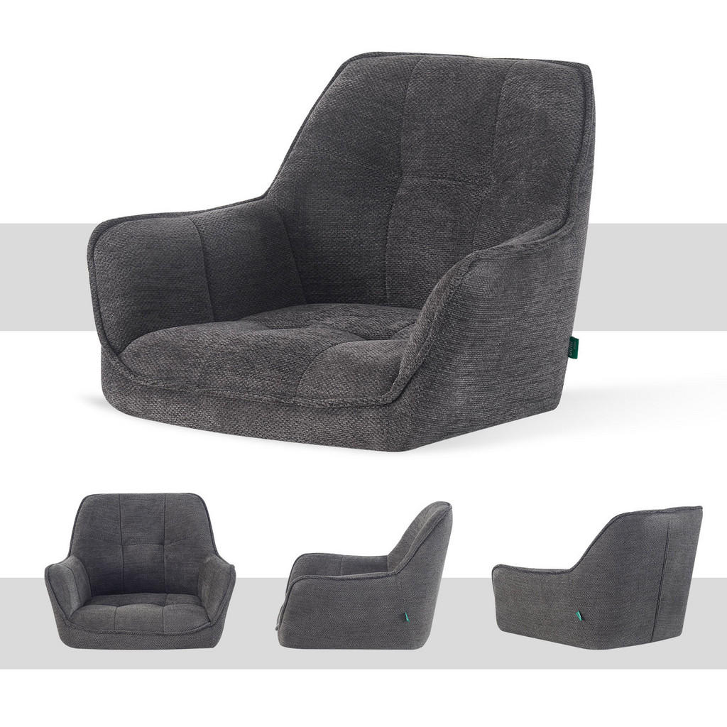 Thumbnail - Dubi Möbel Esszimmerstuhl, Schwarz, Textil, 61x82x62 cm, Esszimmer, Stühle, Esszimmerstühle, Vierfußstühle