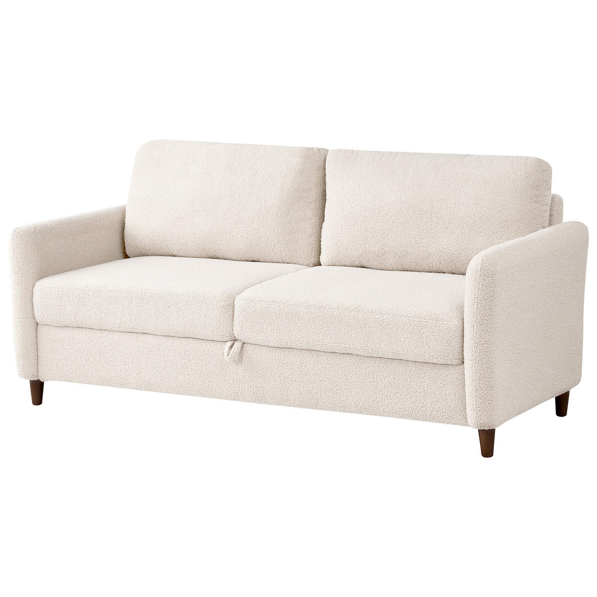 POHOVKA 3-místná Bouclé Béžová Mare - béžová, textil (184/88/77cm) - Beliani