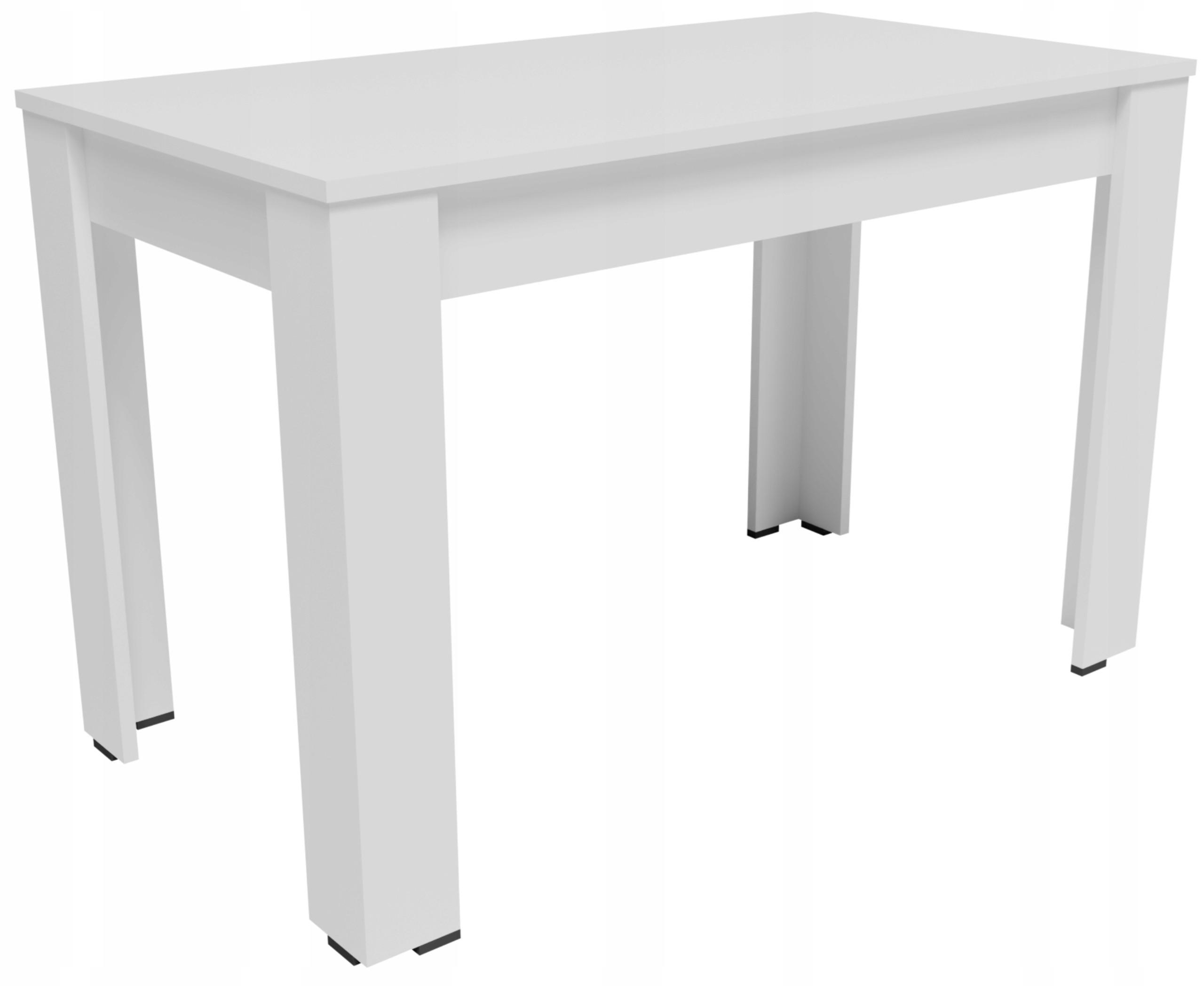 TISCH CR3- STERN Weiß 110/60/72,6 cm - Weiß, Holzwerkstoff (60/110/72.6cm)