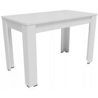 TISCH CR3- STERN Weiß 110/60/72,6 cm - Weiß, Holzwerkstoff (60/110/72.6cm)