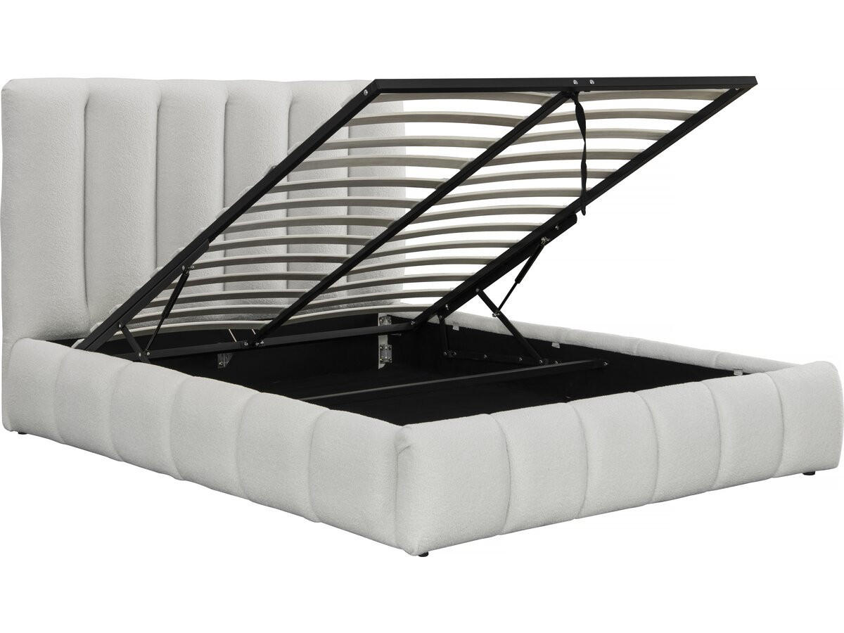 BETT annie weiss - Weiß, Holz/Textil (140/190cm) - Habitat Garten