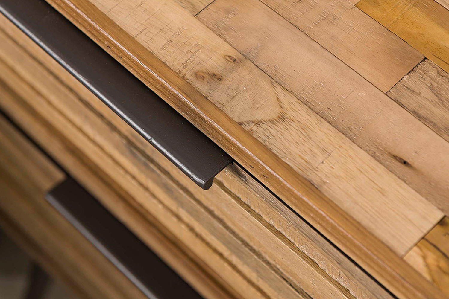 NACHTTISCH TICAR Holz Teakholz - Braun, Holz (45/60/30cm) - KAWOLA