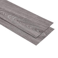 VINYLBODEN 5m²/36-TLG. selbstklebend PVC - Graubraun, Kunststoff (0.2/91.5/15.2cm) - Livingandhome