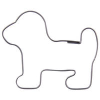 AUSSTECHFORM Hund 5,5 cm Silber - Silberfarben, Metall (4.5/1.5/5.5cm) - Orion 