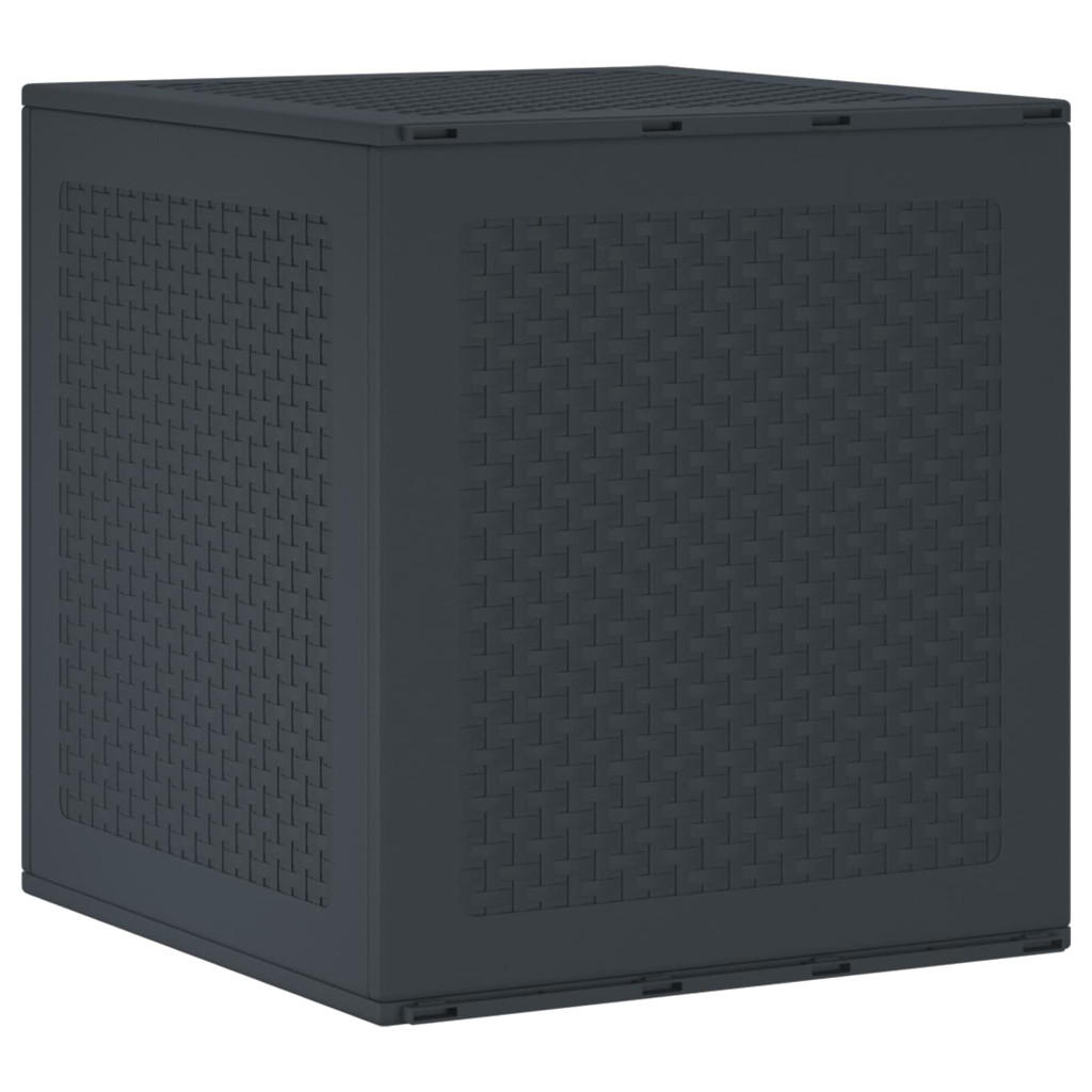 AUFBEWAHRUNGSBOX Anthrazit 55/53/57 Cm Polypropylen - Anthrazit, Kunststoff (53/57/55cm) - vidaXL