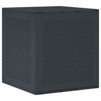 AUFBEWAHRUNGSBOX Anthrazit 55/53/57 Cm Polypropylen - Anthrazit, Kunststoff (53/57/55cm) - vidaXL