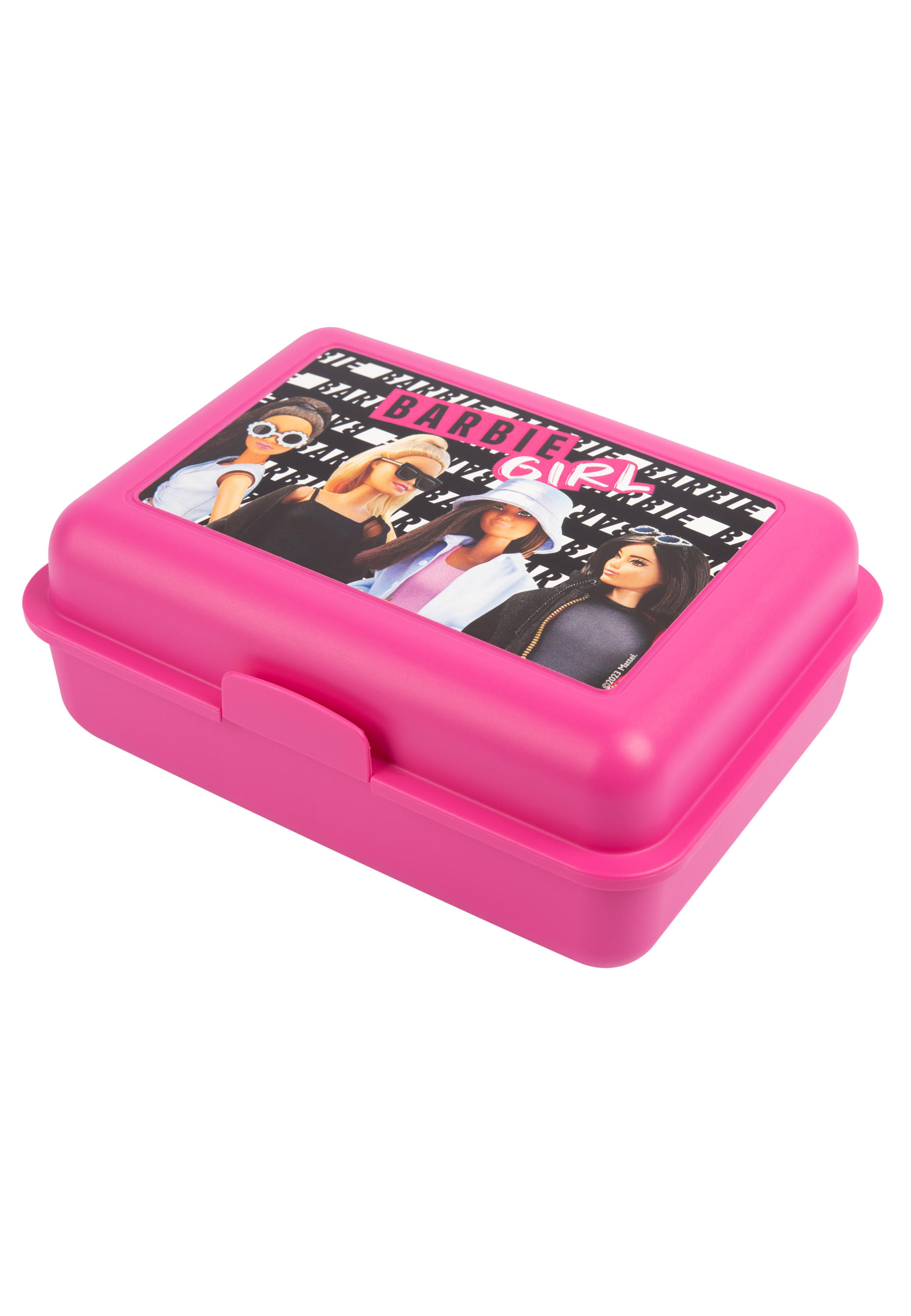 BROTDOSE Barbie Pink 17,5 x 12,8 x 6,9 cm - Pink, Kunststoff (17.5/6.9/12.8cm) - Barbie