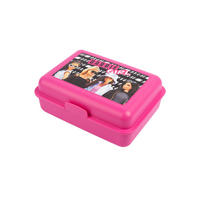 BROTDOSE Barbie Pink 17,5 x 12,8 x 6,9 cm - Pink, Kunststoff (17.5/6.9/12.8cm) - Barbie
