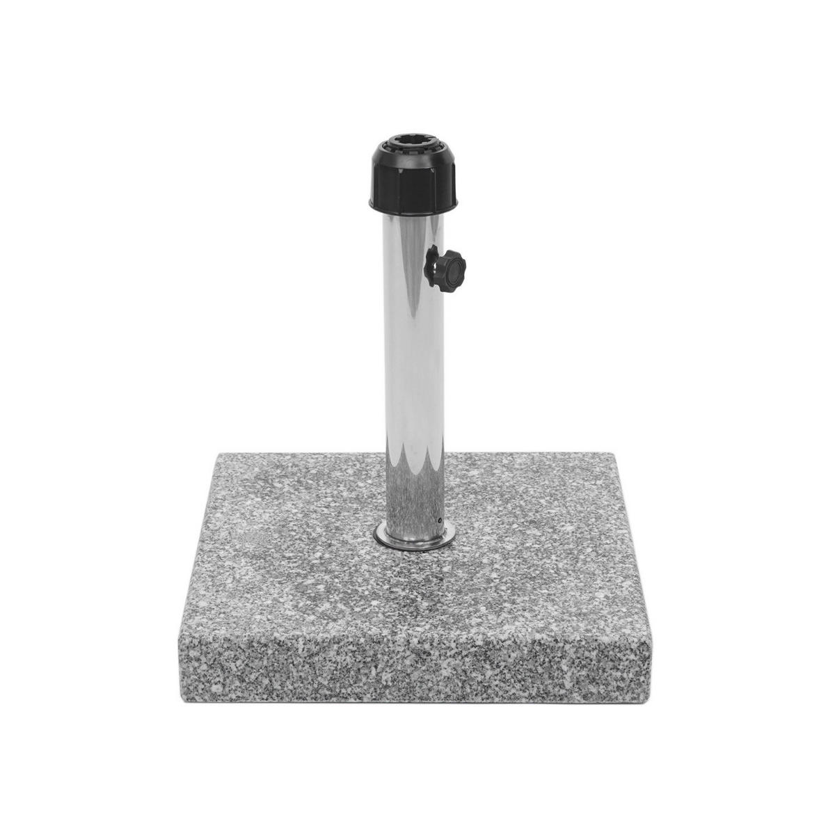 SONNENSCHIRMSTÄNDER Grau - Grau, Stein (38/38cm) - MCW