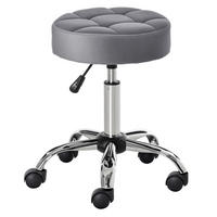 DREHHOCKER DE-09776 Hellgrau - Hellgrau, Metall (35/61/35cm) - ComfortXL