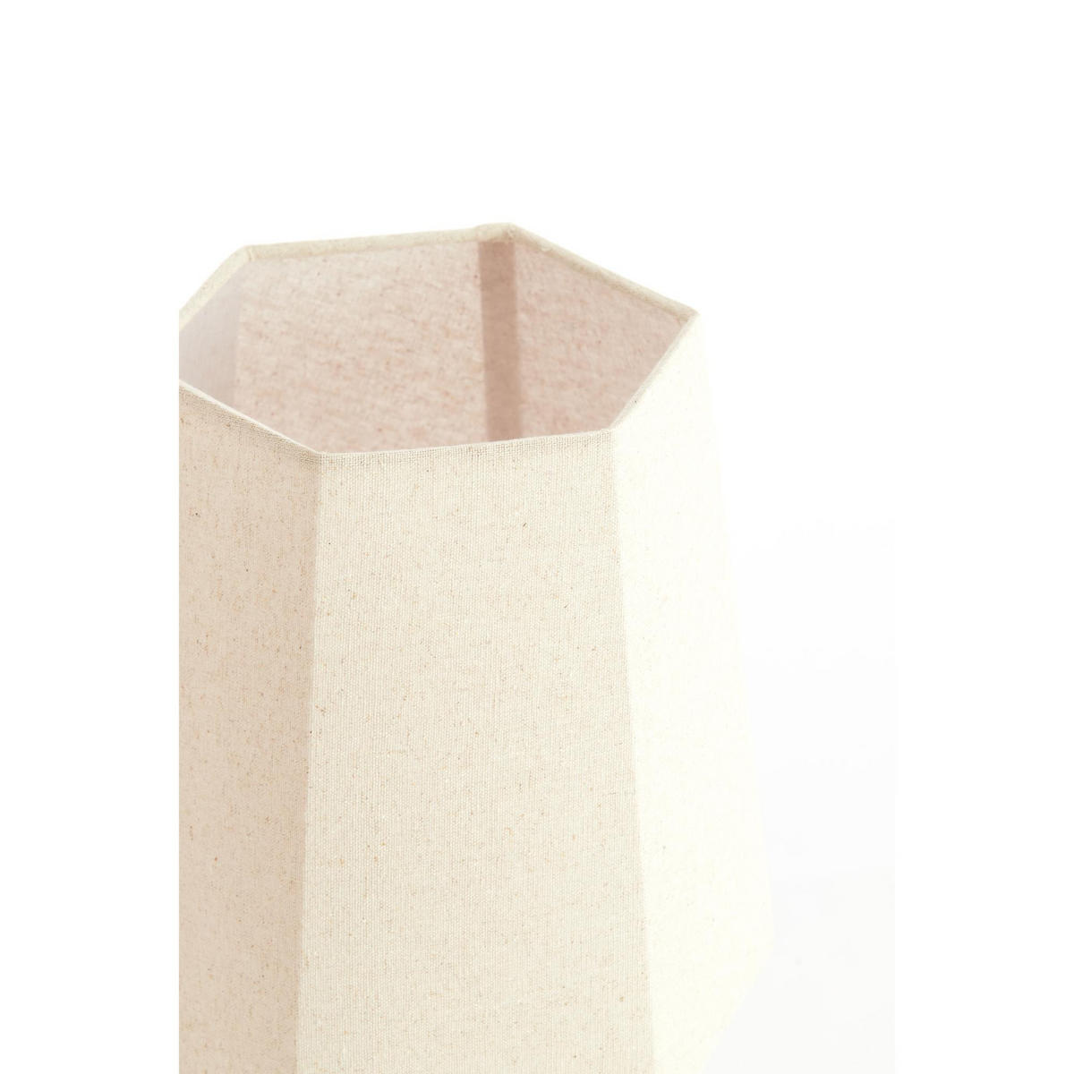 TISCHLAMPE Musabo Braun 25/25/49 cm - Braun, Textil (25/25/49cm) - Light & Living